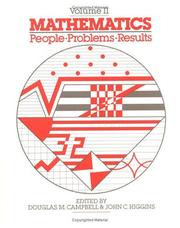 Cover of: Mathematics by Douglas M.; Higgins, John C. (editors) Campbell