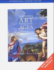 Cover of: Gardner's Art Through The Ages (with InfoTrac) by Fred S. Kleiner, Christin J. Mamiya, Richard G. Tansey