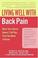 Cover of: Living Well with Back Pain