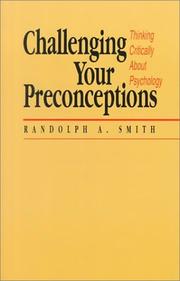 Cover of: Challenging your preconceptions | Randolph A. Smith