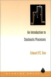Cover of: An Introduction to Stochastic Processes by Edward P. C. Kao