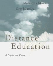 Cover of: Distance Education by Michael G. Moore