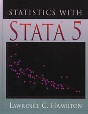 Statistics with Stata 5 by Lawrence C. Hamilton
