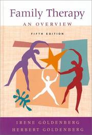 Cover of: Family Therapy by Irene Goldenberg, Herbert Goldenberg