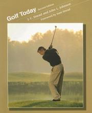 Cover of: Golf today