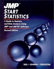 Cover of: JMP start statistics: a guide to statistics and data analysis using JMP and JMP IN software