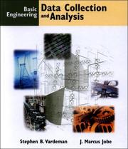 Cover of: Basic Engineering Data Collection and Analysis