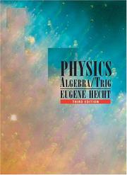 Cover of: Physics: algebra/trig