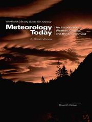 Cover of: Workbook/Study Guide Meteorology Today by Donald D. Ahrens