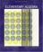 Cover of: Elementary algebra