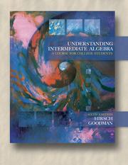 Cover of: Understanding Intermediate Algebra  by Lewis R. Hirsch, Arthur Goodman