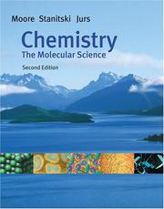 Cover of: Chemistry by John W. Moore, Conrad L. Stanitski, Peter C. Jurs