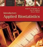 Cover of: Introductory applied biostatistics by Ralph B. D'Agostino
