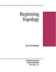 Cover of: Beginning topology