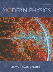 Cover of: Modern Physics by Raymond A. Serway, Clement J. Moses, Curt A. Moyer