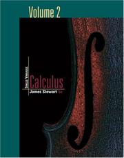 Cover of: Single variable calculus | James Stewart