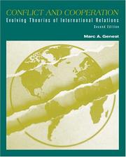 Front cover of Conflict and Cooperation by Marc A. Genest