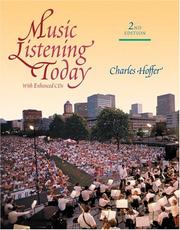 Cover of: Music Listening Today (with 2-CD Set), PC Version