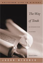 Cover of: The Way of Torah by Jacob Neusner