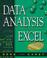 Cover of: Data analysis with Microsoft Excel