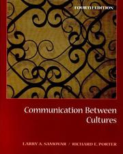 Cover of: Communication between cultures
