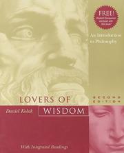 Cover of: Lovers of Wisdom: An Introduction to Philosophy with Integrated Readings (with Study Guide)
