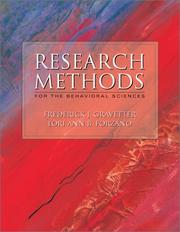 Cover of: Research Methods for the Behavioral Sciences With Infotrac by Frederick J. Gravetter, Lori-Ann B. Forzano, Frederick J. Gravetter, Lori-Ann B. Forzano