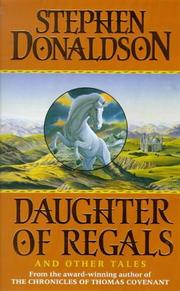 Cover of: Daughter of Regals by Stephen R. Donaldson