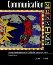 Cover of: Communication mosaics by Julia T. Wood