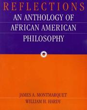 Cover of: Reflections: an anthology of African American philosophy
