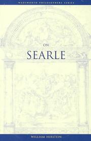 Cover of: On Searle by William Hirstein