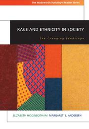 Cover of: Race and Ethnicity in Society by Elizabeth Higginbotham, Margaret L. Andersen