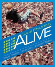Cover of: Social Psychology Alive by Steven J. Breckler, James Olson - undifferentiated, Elizabeth Wiggins