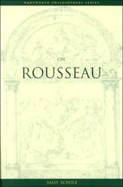 Cover of: On Rousseau