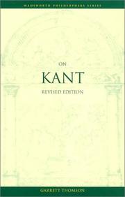 On Kant cover