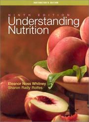 Cover of: Understanding Nutrition by Eleanor Noss Whitney, Sharon Rady Rolfes