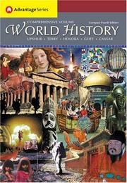 Cover of: Thomson Advantage Books: World History, Compact Edition (Advantage Series:) by Jiu-Hwa Upshur, Janice J. Terry, Jim Holoka, Richard D. Goff, George H. Cassar