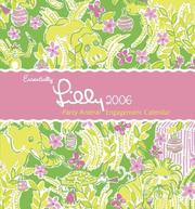 Cover of: Essentially Lilly 2006 Party Animal Engagement Calendar