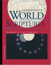 Cover of: Anthology of World Scriptures (with InfoTrac) by Robert E. Van Voorst