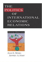 Cover of: The politics of international economic relations