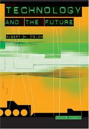 Cover of: Technology and the future