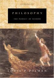 Cover of: Philosophy by Louis P. Pojman