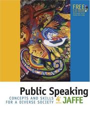 Cover of: Public Speaking by Clella Jaffe