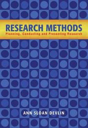 Cover of: Research Methods: Planning, Conducting, and Presenting Research