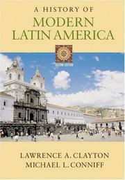 Cover of: A history of modern Latin America
