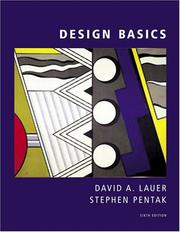 Cover of: Design Basics by David Lauer, Stephen Pentak