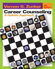 Cover of: Career Counseling by Vernon G. Zunker