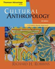 Cover of: Cultural anthropology by Richard H. Robbins