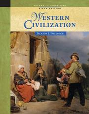 Cover of: Western Civilization: Volume II: Since 1500