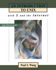 Cover of: An Introduction to UNIX with X and the Internet